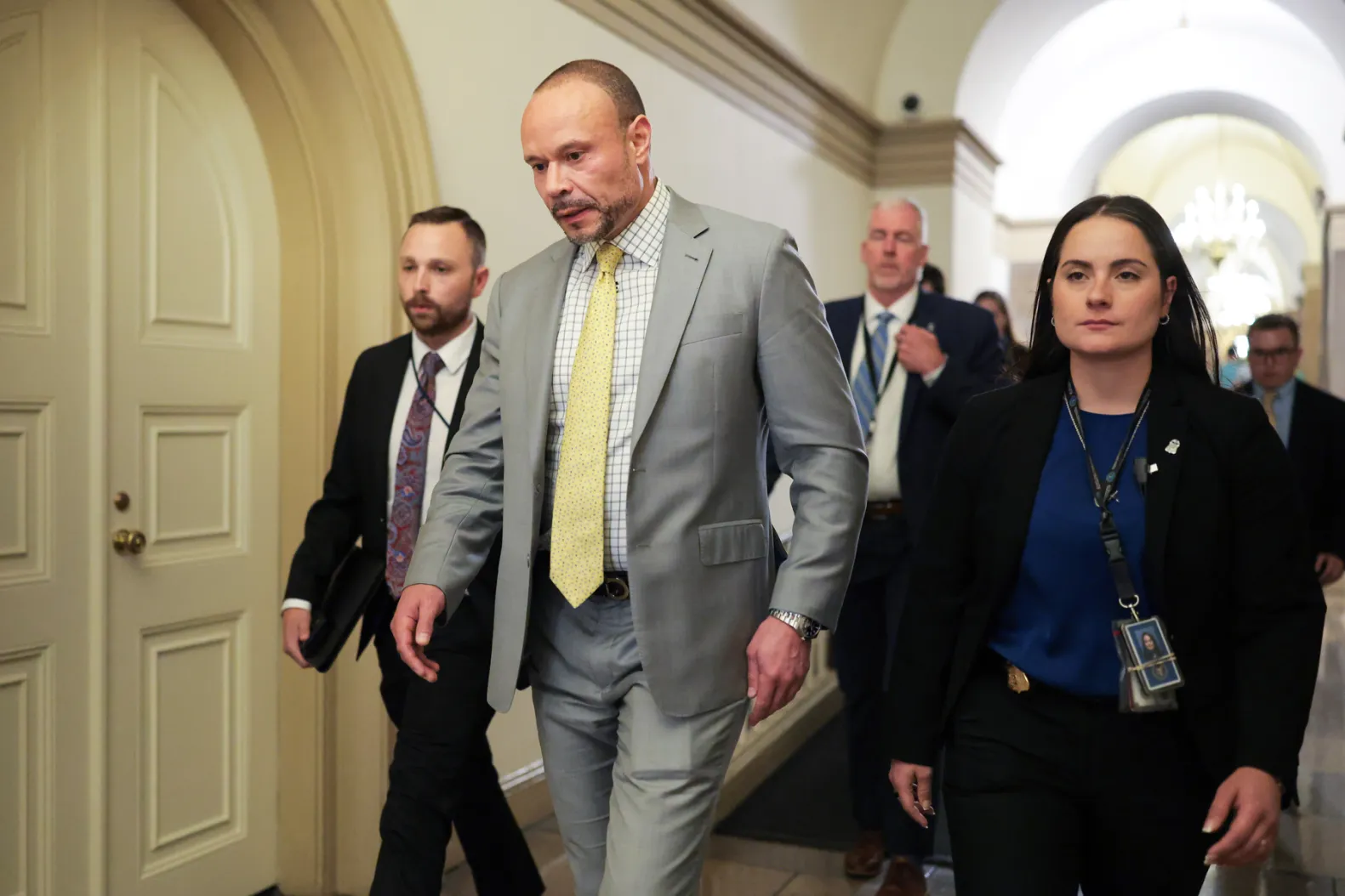 Dan Bongino Says He Is Set to Leave FBI (News Buried in NYT Article About Patel)