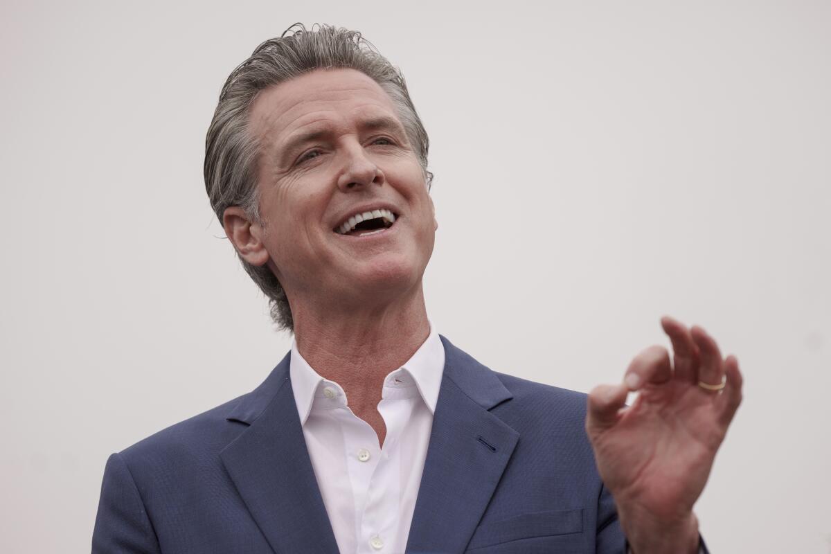 Gavin Newsom continues to mock Trump with viral ‘Walk of Fatigue’ post