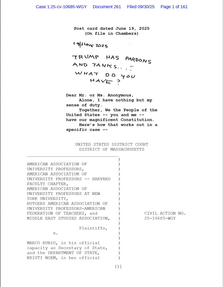 In Landmark Ruling, Federal Court Says Rubio, Noem intentionally Targeted Pro-Palestine activists to Chill Free Speech