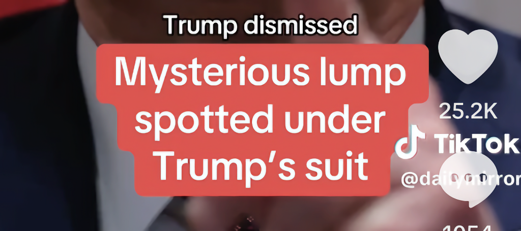 Donald Trump’s suit ‘bulge’ causes frenzy as people make concerning remark