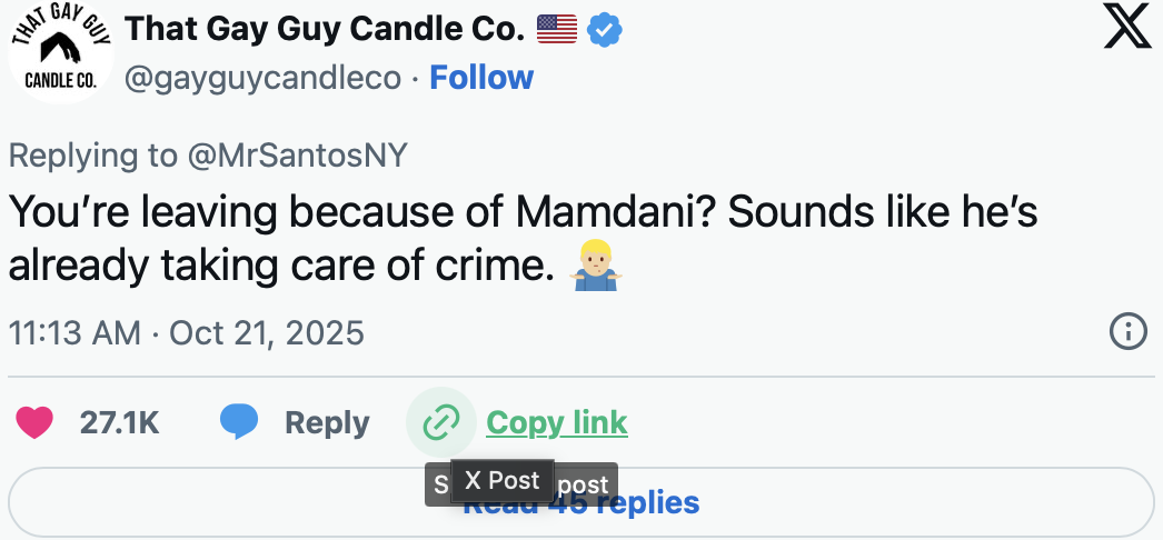 George Santos Threatened To Flee NYC Over Mamdani, And You Know What Happened Next