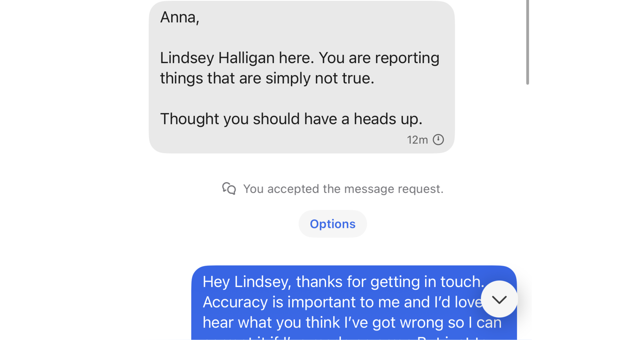 Read Lindsay Halligan’s texts with Lawfare’s Anna Bower here