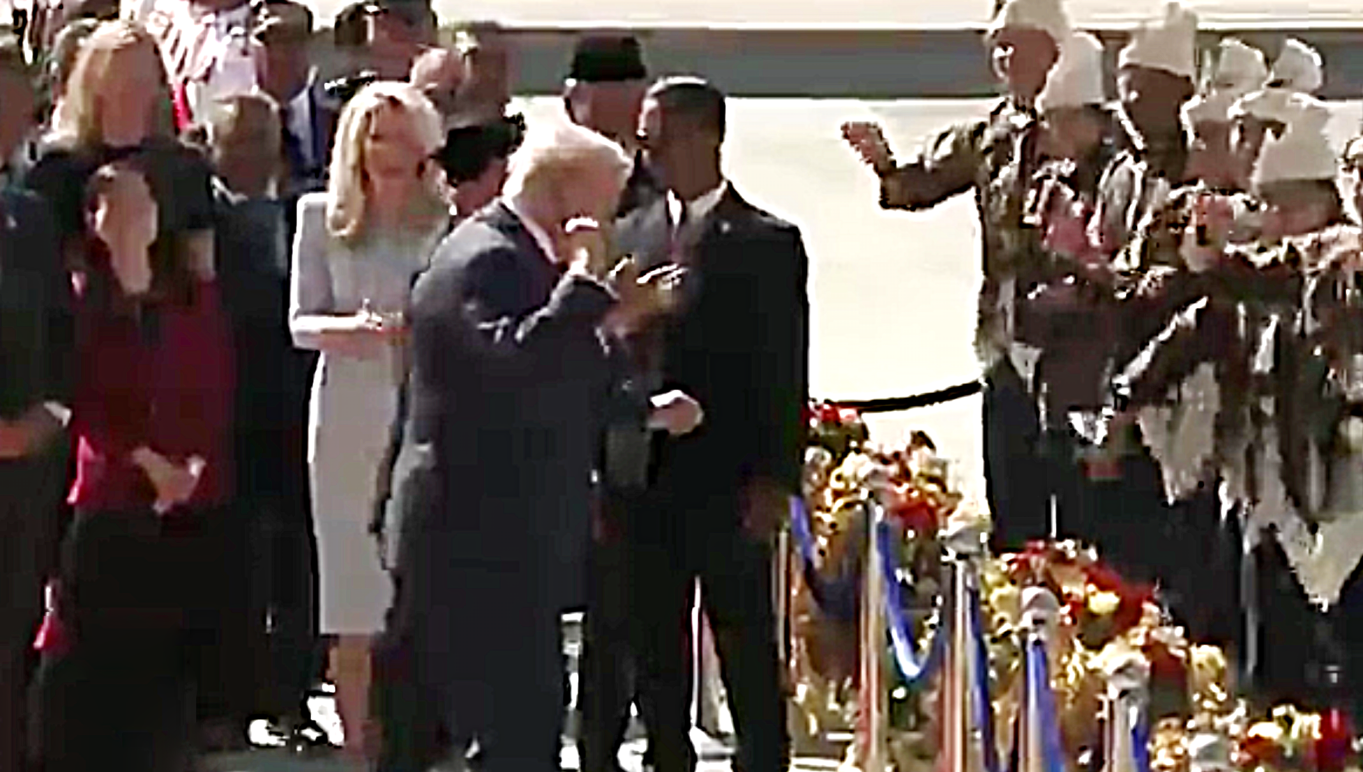 Trump Does His Stupid Fisty Dance In Malaysia