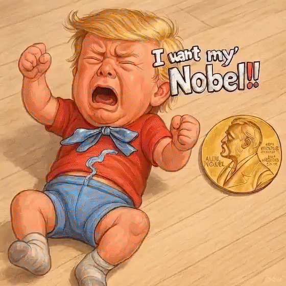 Trump Regime slams perceived Nobel peace prize snub as ‘politics over peace’