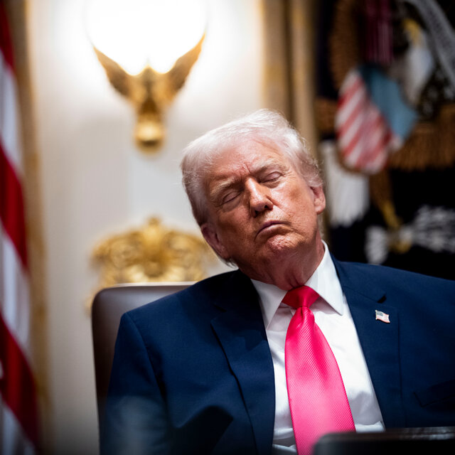 ‘Sundowning’: Grandpa Donnie Needed More Nap Time At Oval Office Meeting