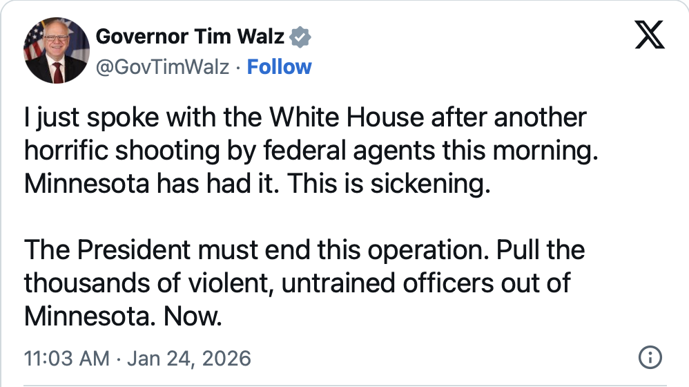 UPDATED&nbsp;Another ICE Killing in Minneapolis: NY Times goes there, cites multiple videos that contradict Trump Regime narrative on apparent murder of Alex Pretti