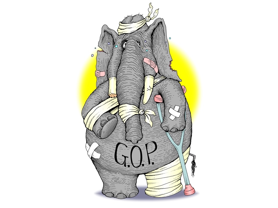 Trump’s grip on GOP leaves Republicans searching for relevance — and a way back