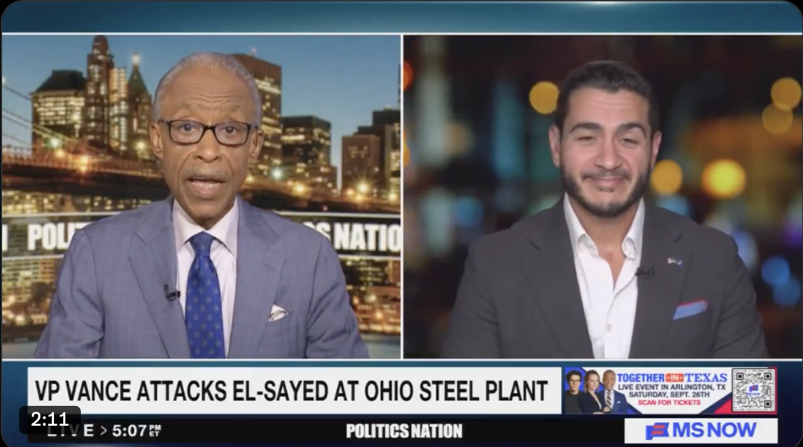 Abdul El-Sayed Directly Responds To JD Vance’s Attacks With 1 Simple Question