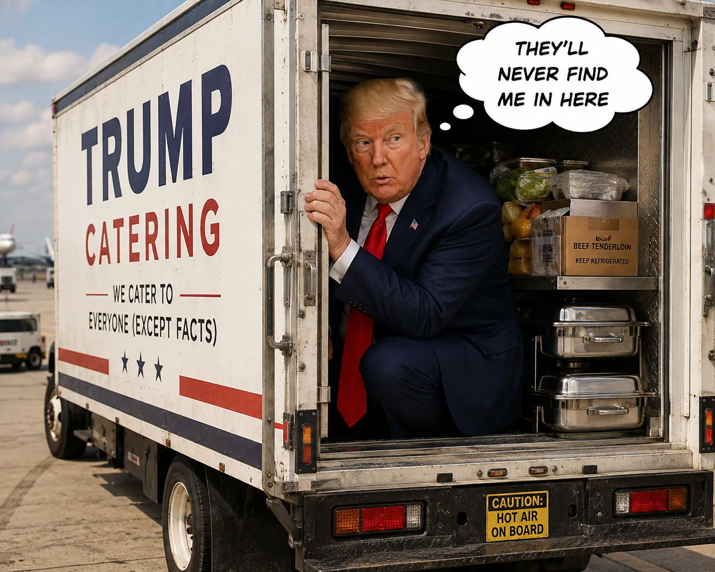 Air Farce One: The 💩show continues…